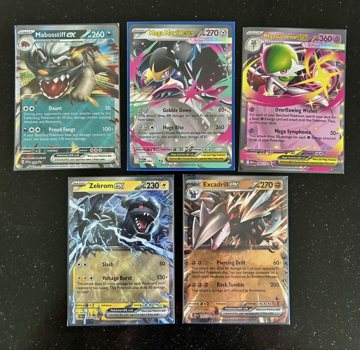 Pokémon Carte collezionabili: 5 carte Pokémon EX – Usato da Balerna venduto da Roby-Pokemon