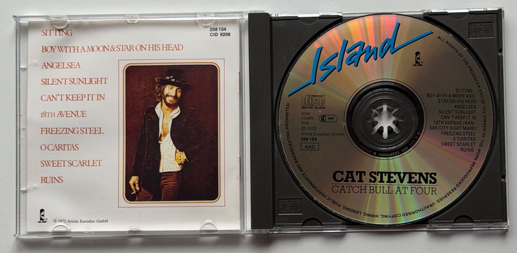 CD: Cat Stevens / Catch Bull At Four – Usato da Näfels venduto da rottabi 2