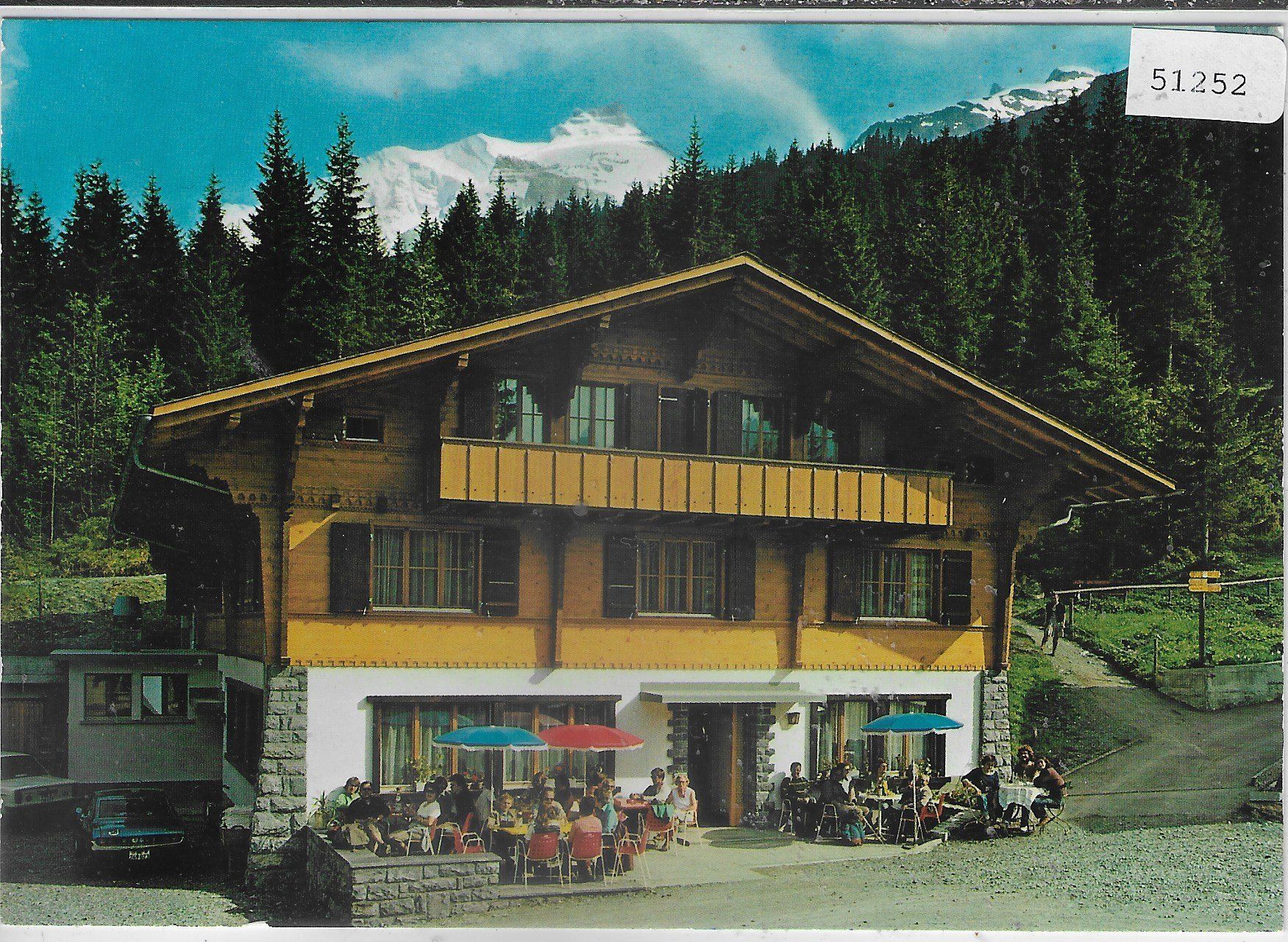Ansichtskarten: Hotel Kurhaus Griesalp - Kiental – Gebraucht aus Ettingen von Kartenplanet