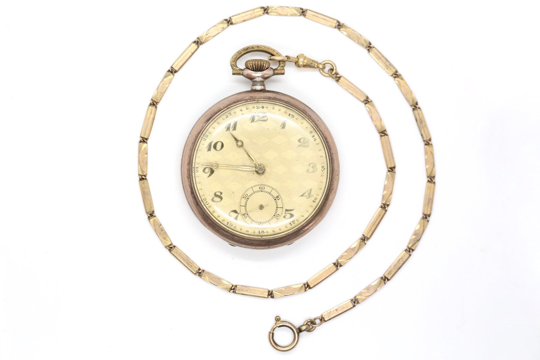 Orologi: Antike Taschenuhr mit Kette – Usato da Reinach BL venduto da Han-Numismatik