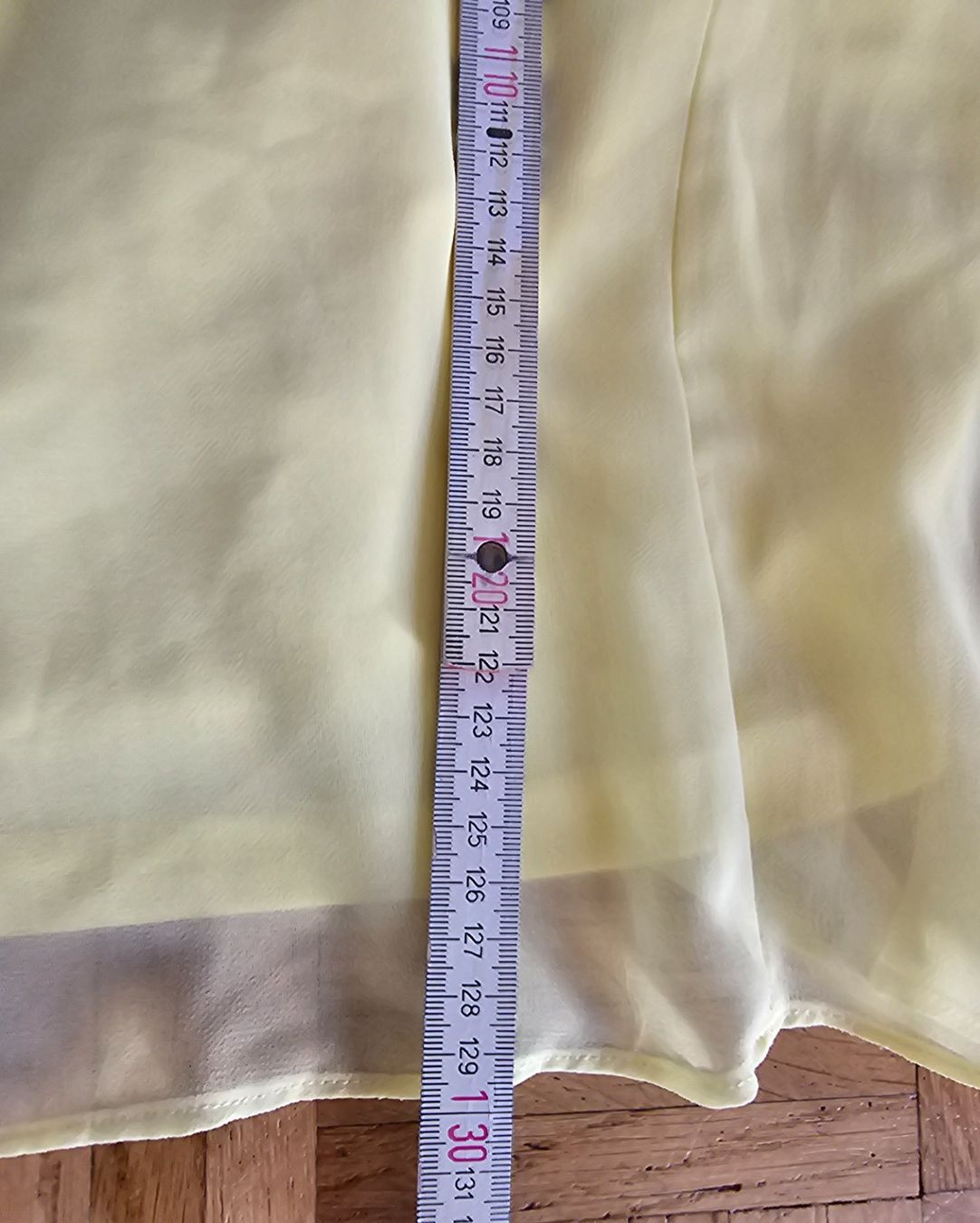 Kleider: neuw. Maxi Kleid hellgelb mit Gürteli Gr. 36 Boho Hippie – Gebraucht aus Füllinsdorf von Sunnebliemli7 5