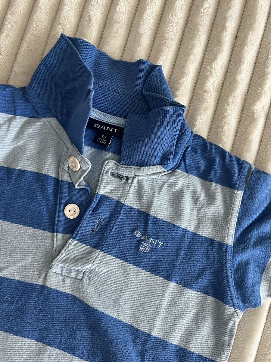 Gant Camicie, T-shirt & Polo: GANT POLOSHIRT GESTREIFT GR 104 – Usato da Basel venduto da theo-g77 1