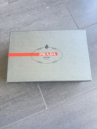 Prada Loafer Suede Red Schuhe , Leder