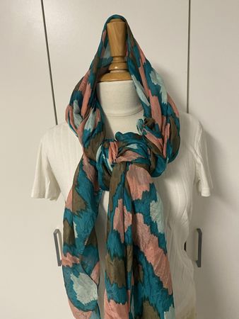 Schal Tuch 100% Seide - made in india