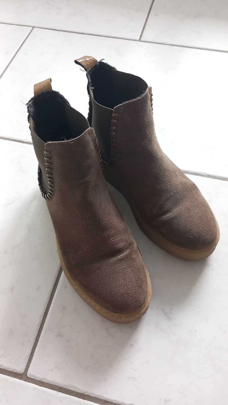 Scarpe da donna: Stiefelette gr 38 TANGO braun – Usato da Eggersriet venduto da Taylorjam 1