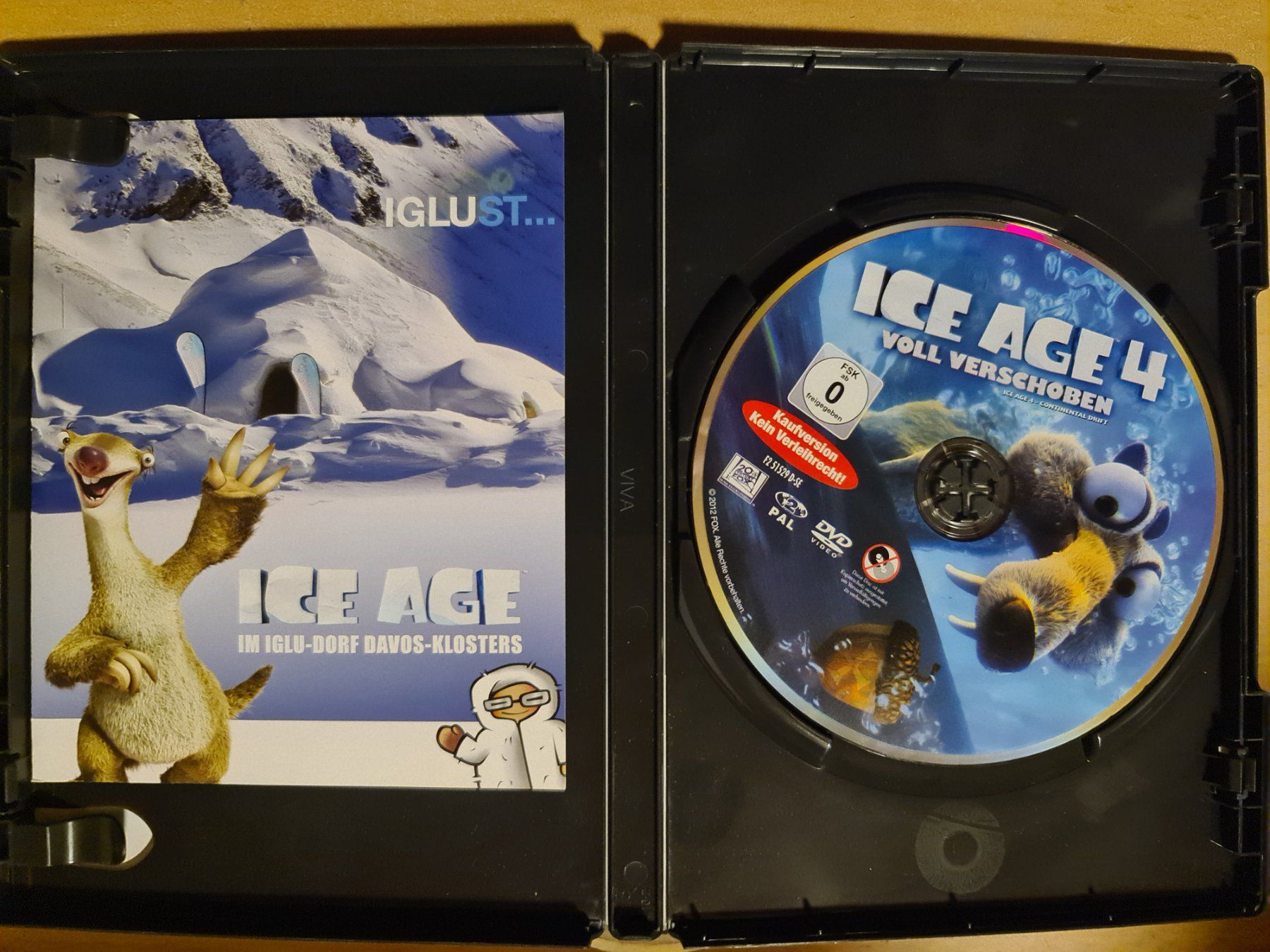 Tutti i DVDs: Ice Age 4 - Voll verschoben DVD – Usato da Dintikon venduto da Vexi 1