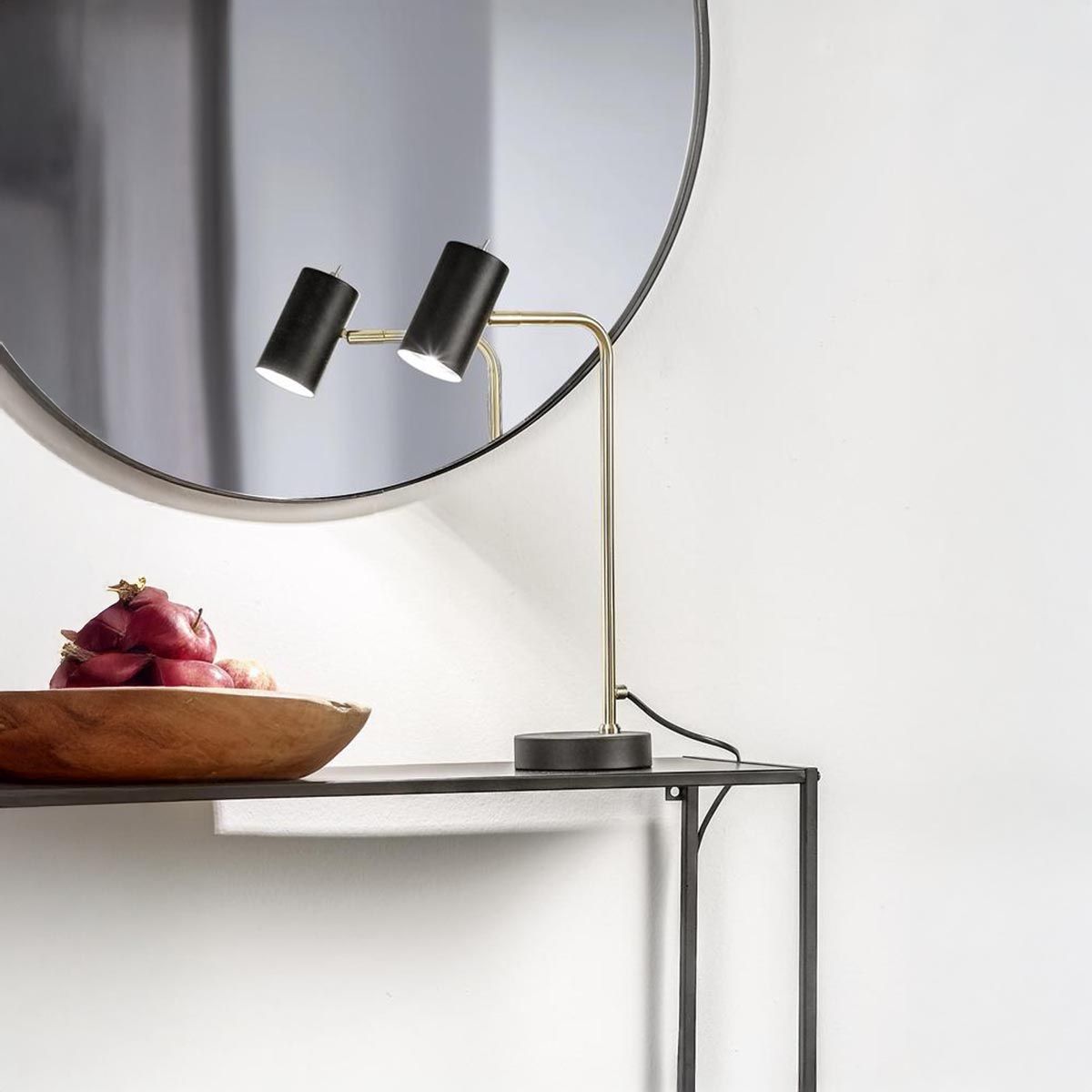 Lampade: Tischleuchte, Messing,  45 cm Höhe – Nuovo (secondo la descrizione) da Kreuzlingen venduto da Smart-Light 2