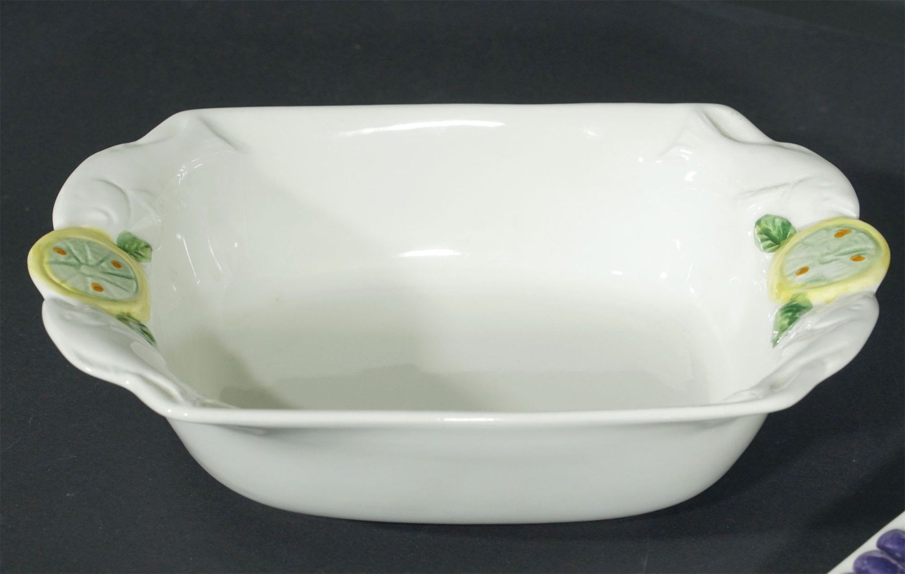 Set di piatti: Majolika Obstplatte und Schale – Usato da Meggen venduto da Trouvaillen 6