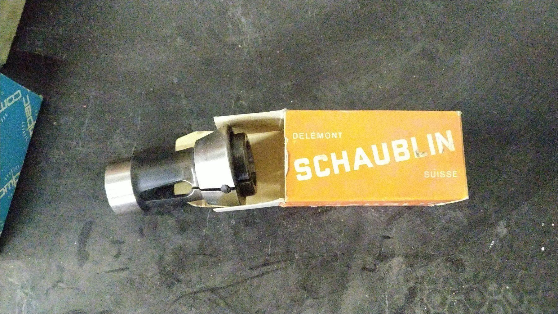 Schaublin Tutti gli attrezzi: Schaublin F-32 collet Spannzange – Usato da Obergösgen venduto da crystalfox 1