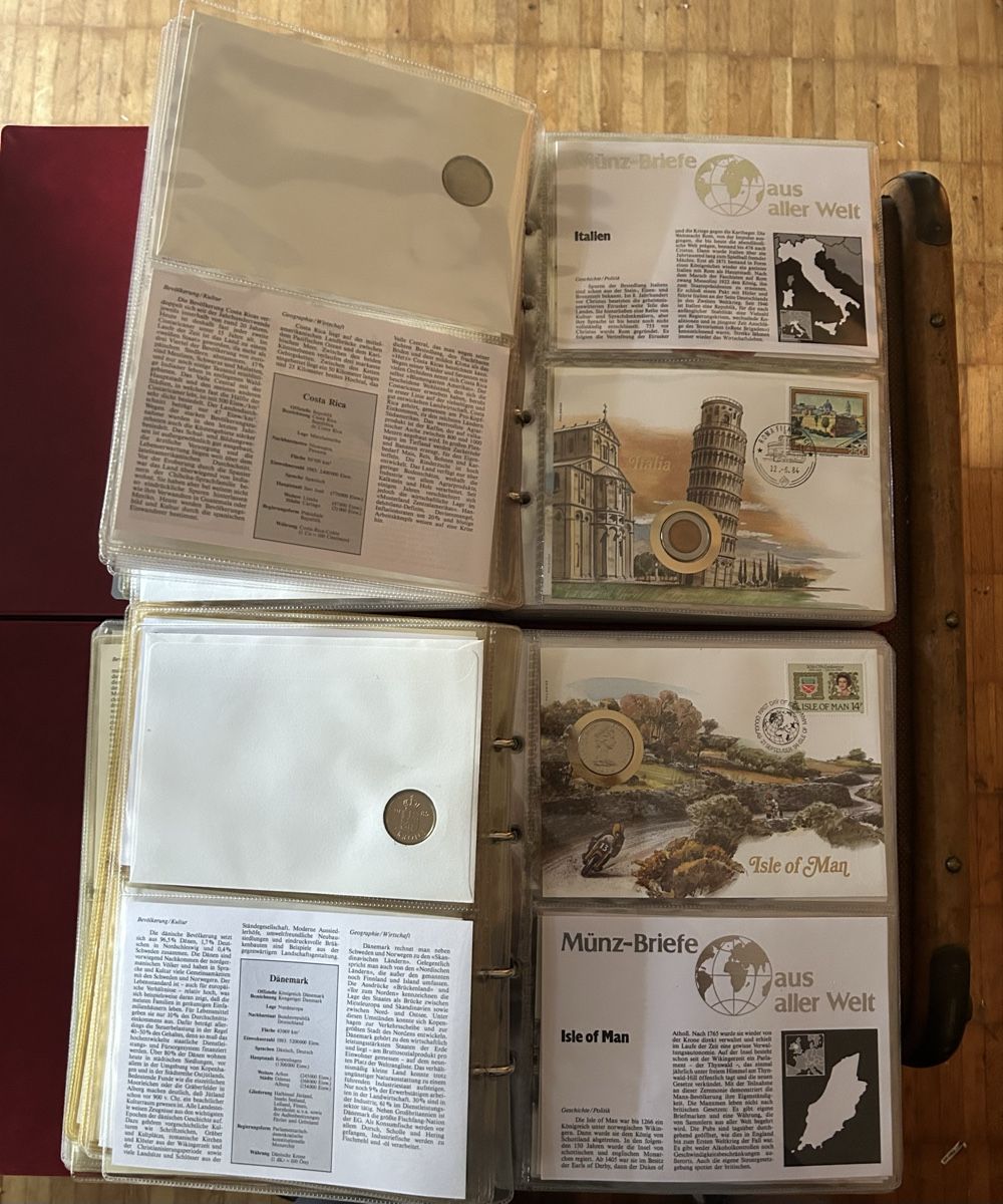 Toutes les monnaies: Münz - Briefe aus aller Welt  – D'occasion à Hochfelden par larson27 3