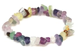 💎 Fluorit Splitter Armband Edelstein 7-11mm