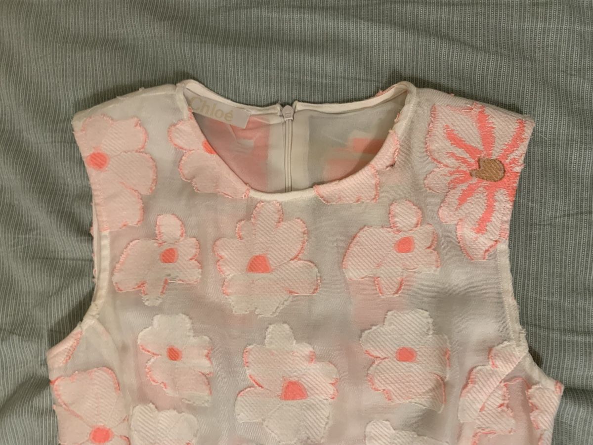 Chloé Vestiti: Chloé silk & cotton dress – Nuovo (secondo la descrizione) da Zürich venduto da mzh_9l8h 2