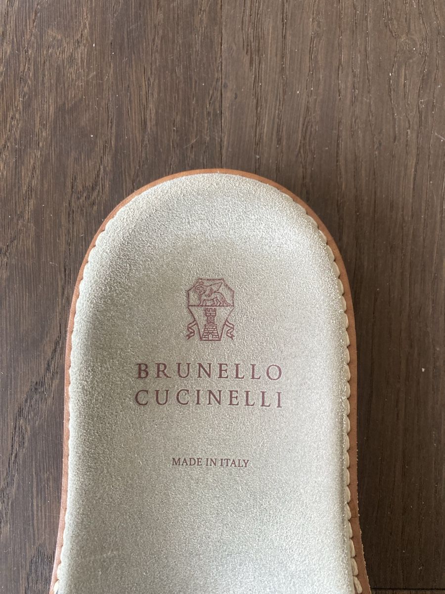 Brunello Cucinelli Scarpe da uomo: Brunello Cucinelli Herren Pantoletten Gösse 41 – Usato da Zürich venduto da mainau16 2