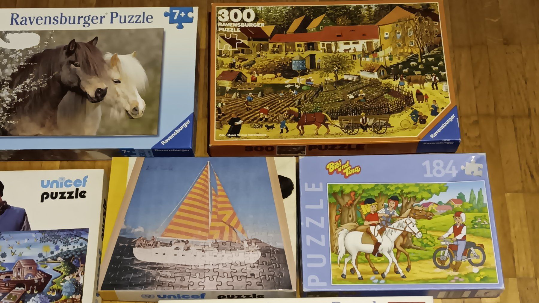 Ravensburger Puzzles: Lot Puzzles, 6 Einzelpuzzle, 150 - 300 Teile – Gebraucht aus Dietikon von Rabia 6