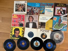 Diverse Schallplatten (gem. Abbildung)
