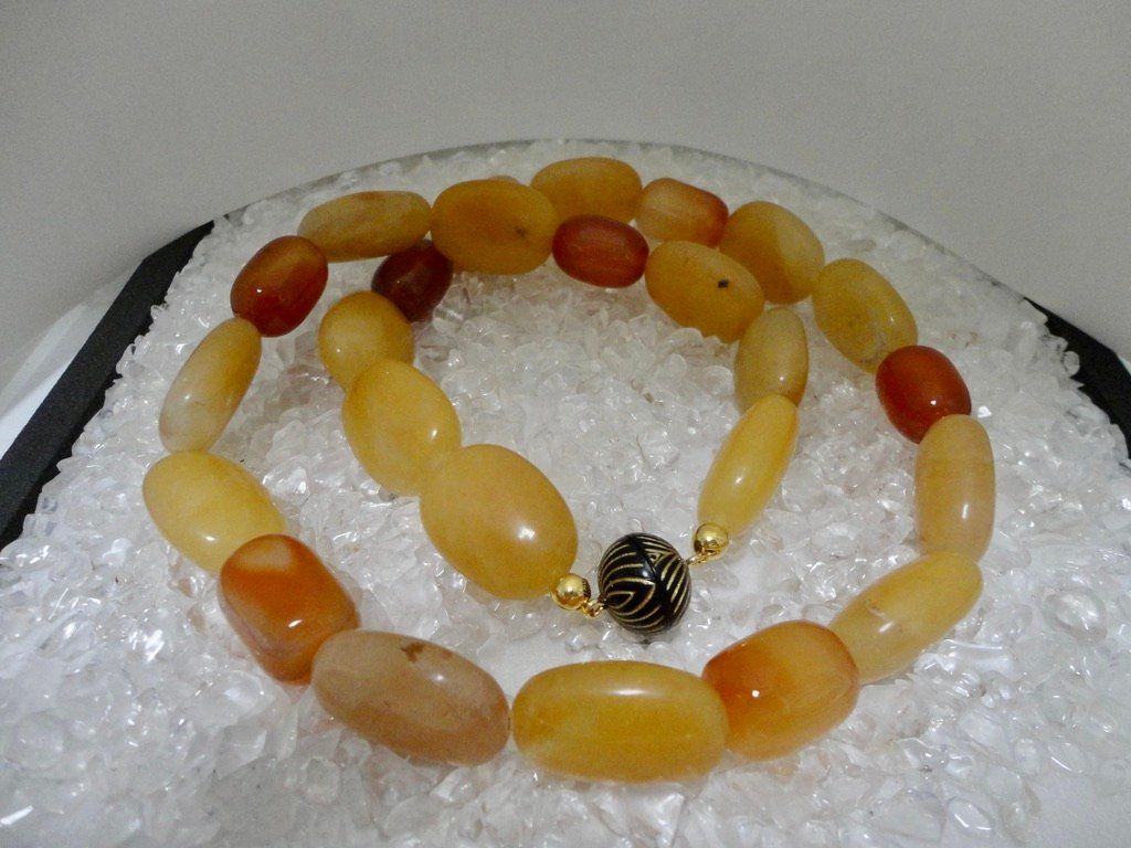 Catenine: Halskette Mondstein, Achat – Nuovo (secondo la descrizione) da Biberist venduto da tl-schmuck 1