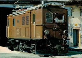 RhB Elektrische Lok Ge 2/4 221 SLM/BBC 1913