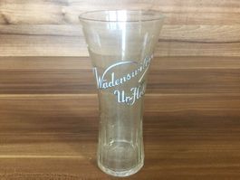 Antikes Bierglas Wädenswiler Ur-Hell von 1940