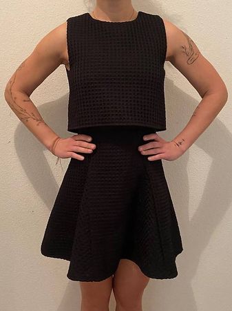 Schwarzes Maje Kleid Grösse 1 (34)