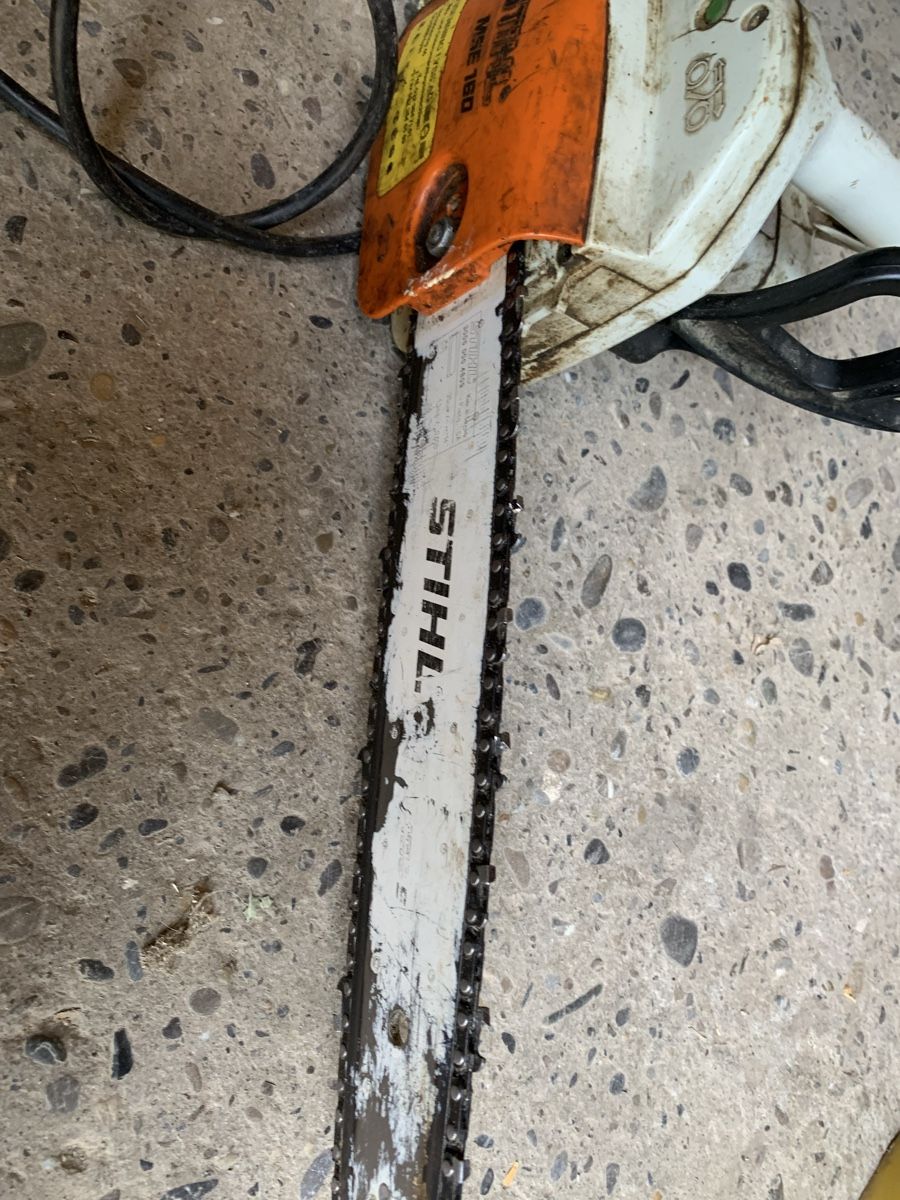 Stihl Scies: Stihl Elektrosäge – D'occasion à Kappelen par MF1200 1