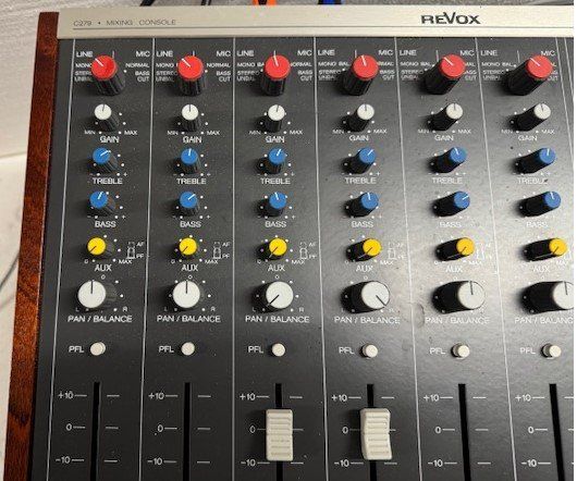 Console di mixaggio: Revox C 279 Mischpult – Usato da Suhr venduto da Audiobruno 2
