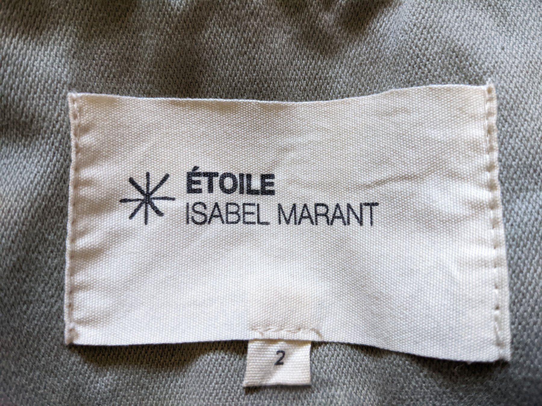 Isabel Marant Cappotti: ISABEL MARANT : Trench vert pâle 36 – Usato da Petit-Lancy venduto da lilycerise 6