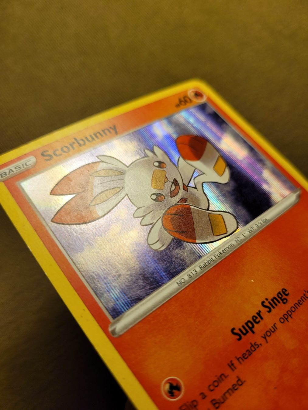 Pokémon Carte collezionabili: Scorbunny 002 SWSH Promo Holo – Usato da Grindelwald venduto da lego9 8