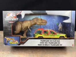 Jurassic World Tyrannosaurus Rex Escape Pack Mattel 