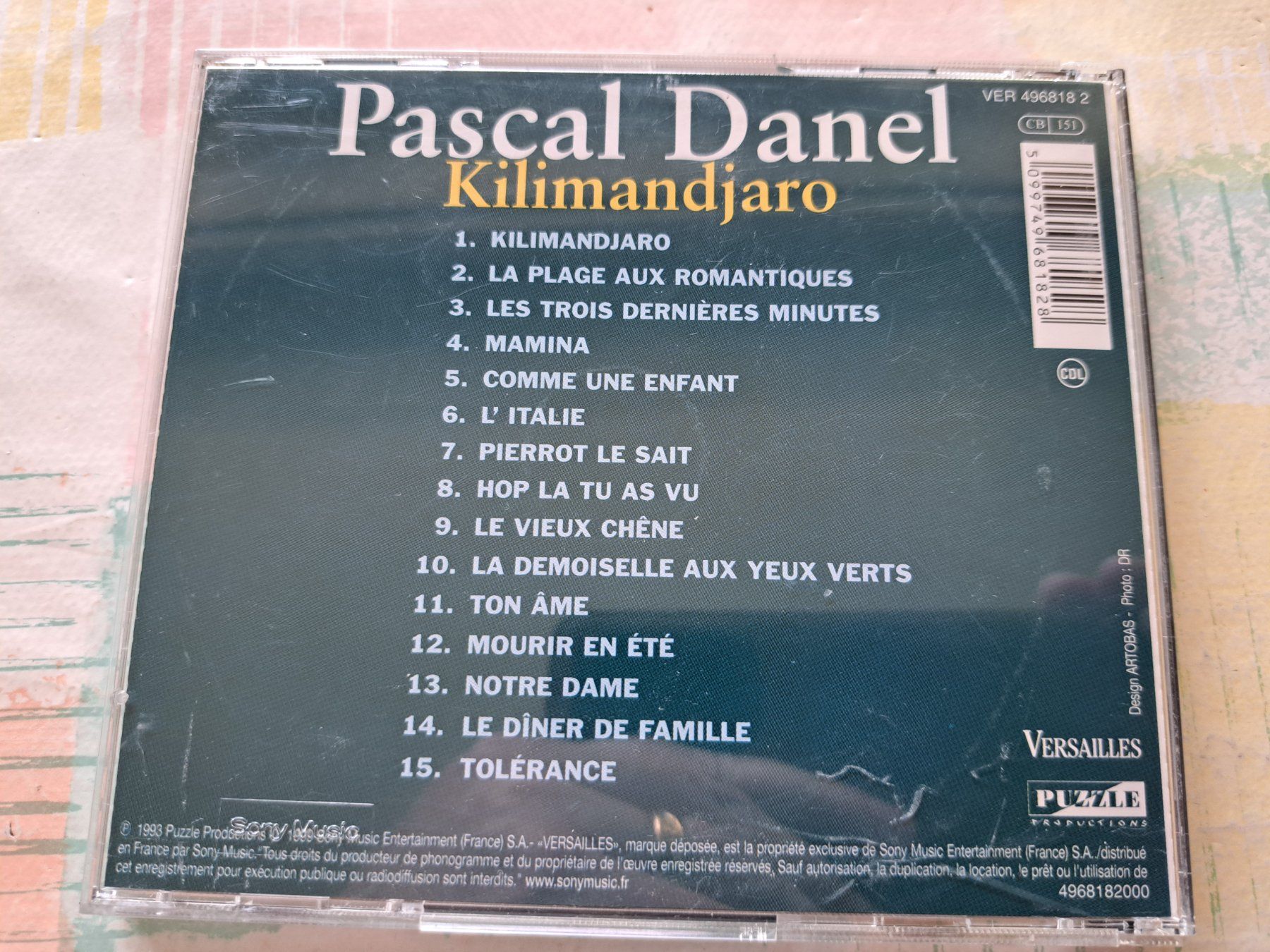 CD: Cd Pascal Danel - Kilimandjaro  – Usato da Pully venduto da bro_n52j 1