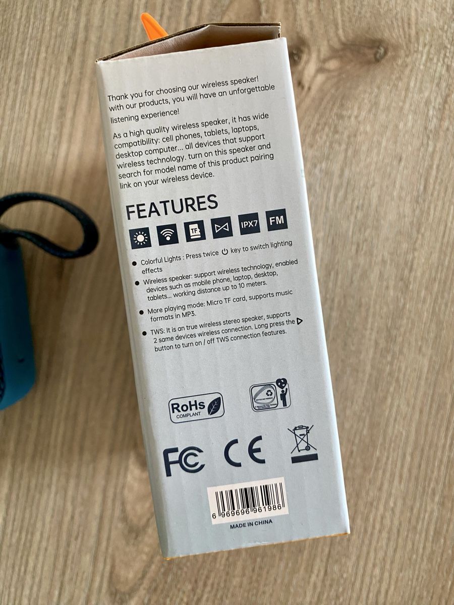 Haut-parleurs: Enceinte Bluetooth NewRixing Waterproof Design – Neuf avec emballage d'origine à Delémont par Emi-98 6