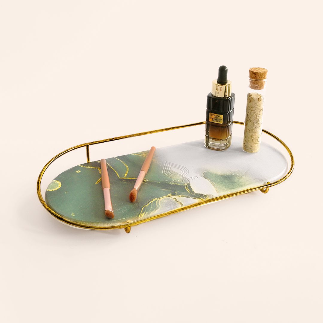Make-up: Makea Gold Makeup Tray Neptune – Neu und originalverpackt aus Dietlikon von Salesmax 3