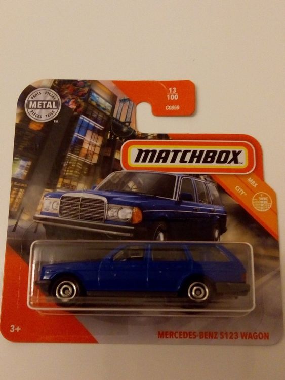 Matchbox Superfast N°13 - Mercedes-Benz S123 Wagon Bleu - Boîte Non Ouverte - 2020