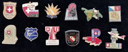 Diverse Pin Polizei