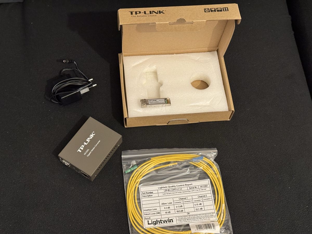 TP-Link Modem & Router: Fiber7 (1Gbit/s) Komplett Kit – Usato da Winterthur venduto da suntomic