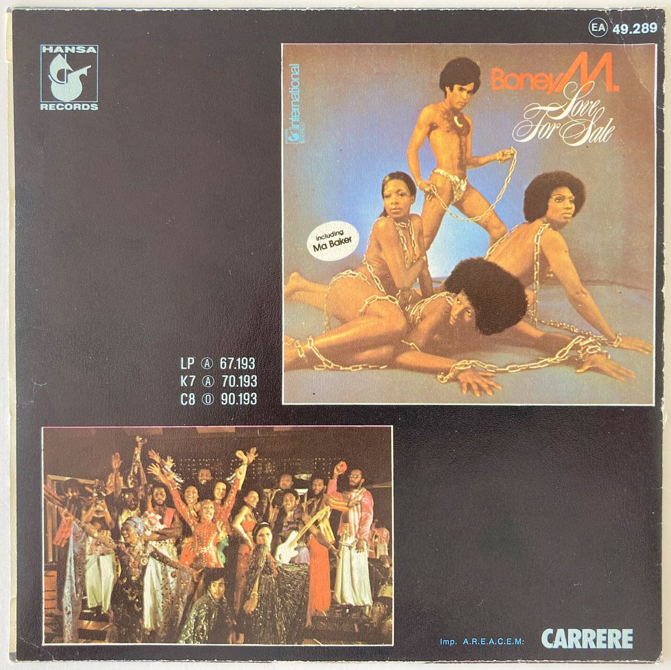 Schallplatten: BONEY M. - MA BAKER – Gebraucht aus Bottens von hotter-than-hell 1