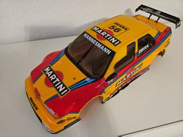 Tamya RC Karosserie Alfa Romeo Martini orange