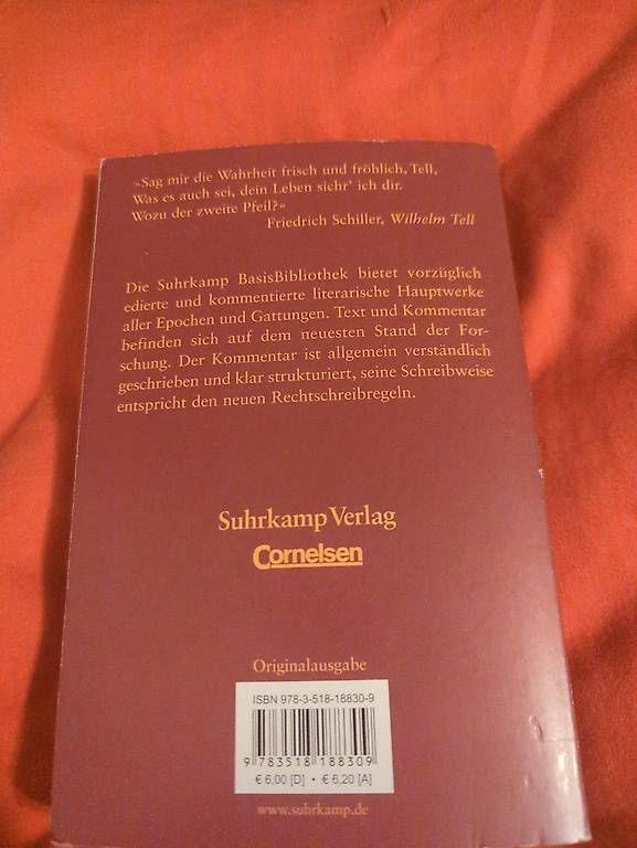 Libri: Wilhelm Tell  – Usato da Fahrweid venduto da Sujaa2003 1