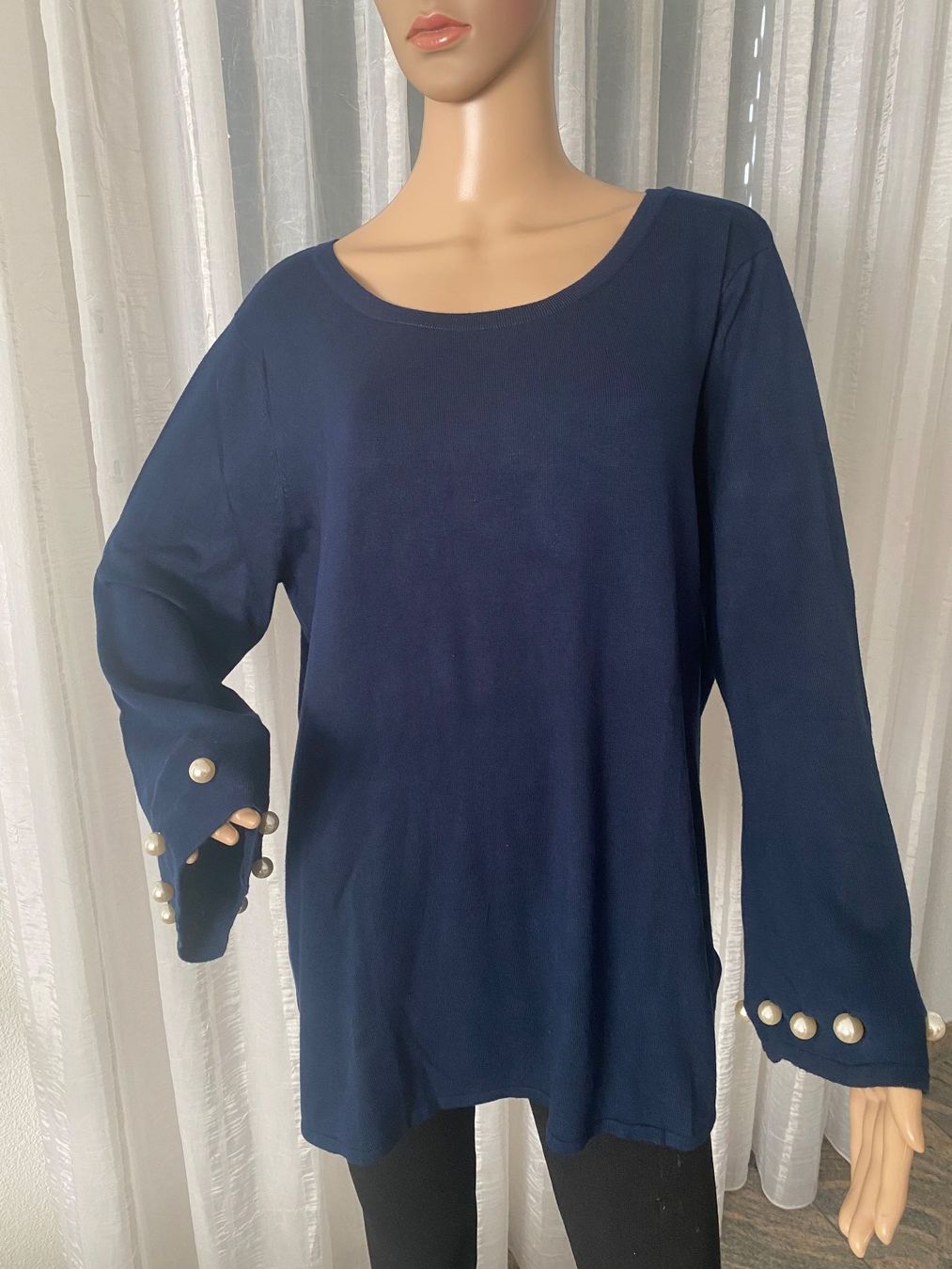 Maglioni & Felpe: MUST HAVE - einzigartiger/stylischer Perlen-Pullover, XL – Nuovo e nell'imballaggio originale da Winkel venduto da ferrari2022 1