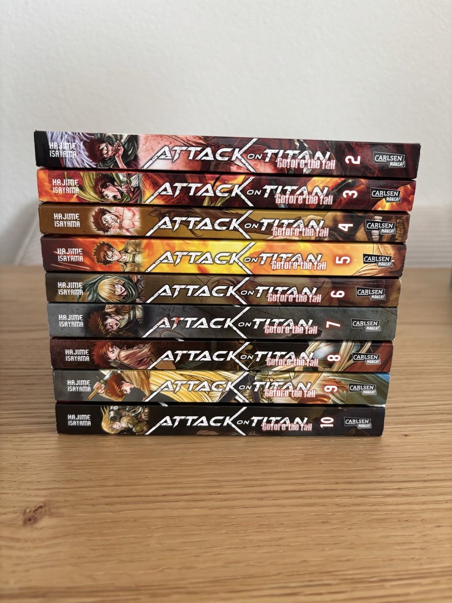 Fumetti: ATTACK ON TITAN KOMPLETTE MANGA SERIE – Nuovo (secondo la descrizione) da Kriens venduto da mer_2fmr 4