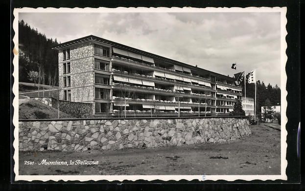 Cartoline postali: AK Montana, Le Bellevue – Usato da Berlin venduto da bartko-reher