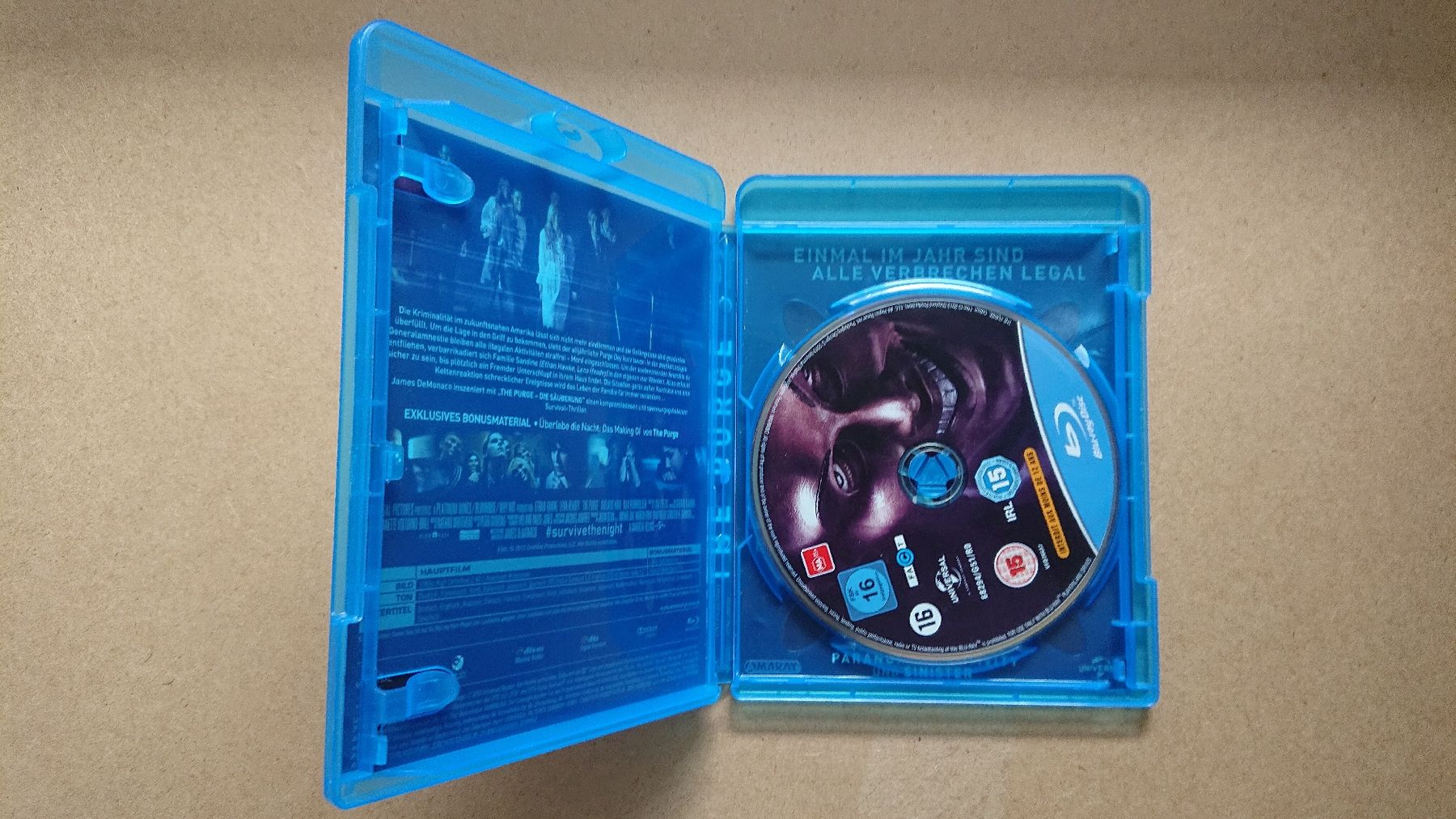Tutti i DVDs: The Purge - Die Säuberung, Blu-Ray – Usato da Chur venduto da FreakofRarity 2
