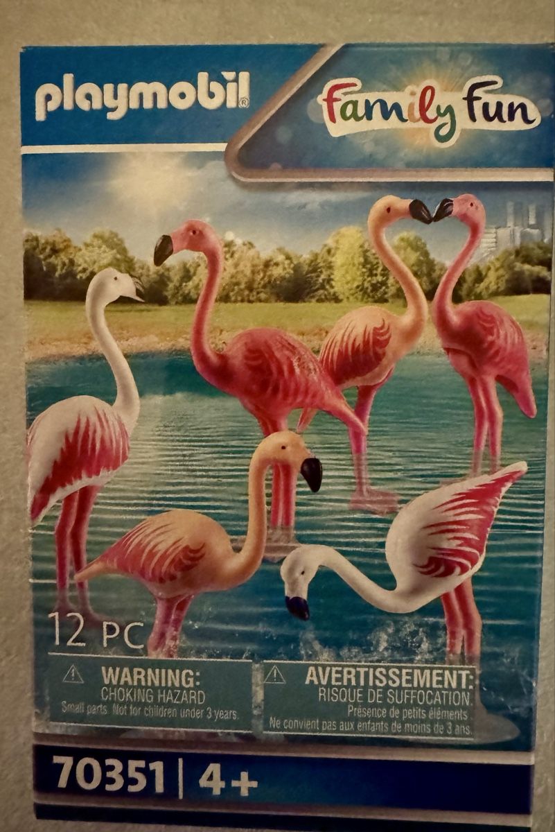 Playmobil Giocattoli: Playmobil 70351 Flamingoschwarm – Nuovo e nell'imballaggio originale da Uster venduto da charlietr