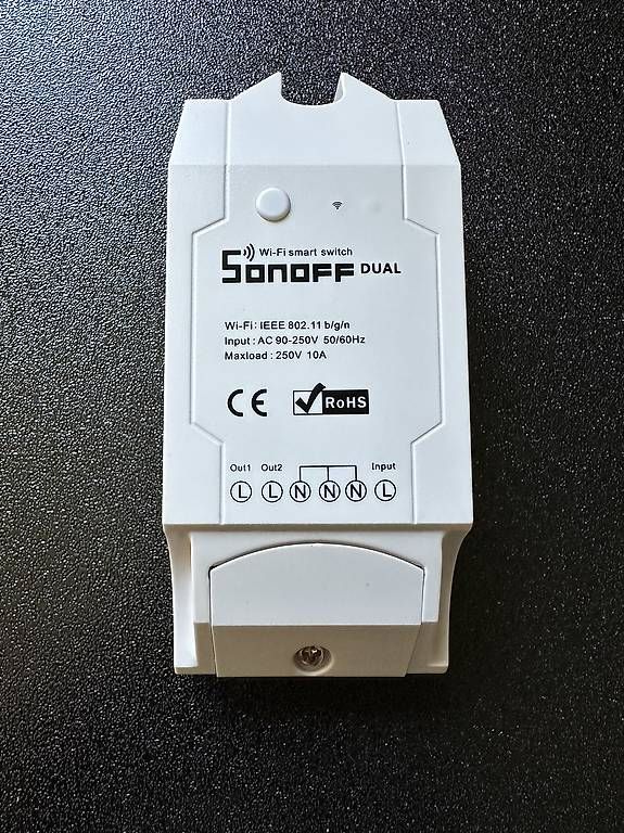 Sonoff Interruttori: Sonoff Dual Switch Wifi – Usato da Läufelfingen venduto da BLbeZH
