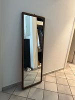 Antiker grosser (Wand) Spiegel mit Holzrahmen aus Asien