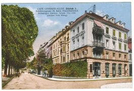 AK Café Gessner-Allee Zürich 1