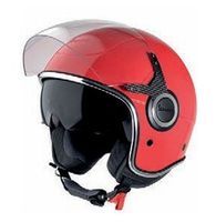 Piaggio-Helm VJ Grösse XS ( Rot )