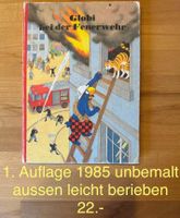 Globi bei der Feuerwehr Buch 1. Auflage 1985