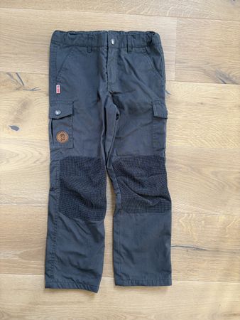 Trollkids Cargo Hose dunkelgrau Grösse 122 kaum getragen
