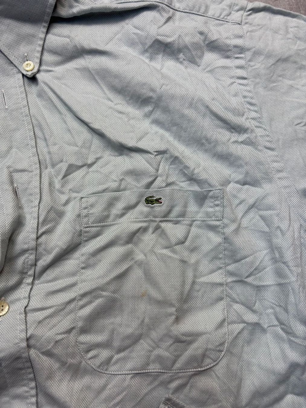 Lacoste Camicie: Lacoste Kurzarm Hemd – Grösse L – Usato da Werdenberg venduto da hase.vintage 2