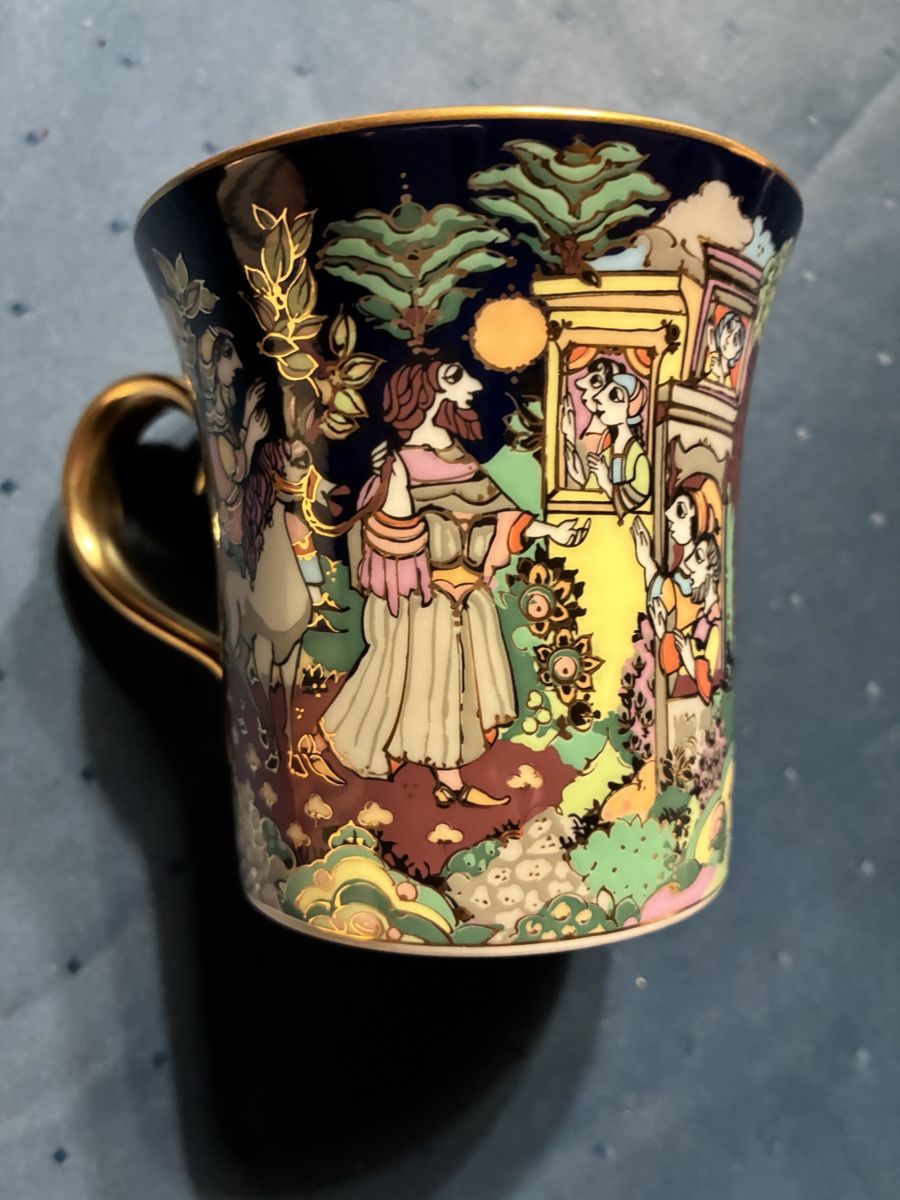 Rosenthal Tassen: Rosenthal Weihnachtstasse 2001 – Gebraucht aus Dornach von Rosengarten 1